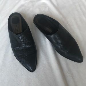 Dolce Vita Snake Mules